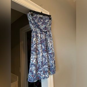 Mini, patterned dress from Monteau - size Small